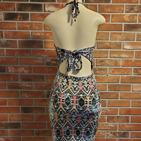 Multi colored fitted dress - Picture 2 of 5